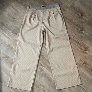 Forever 21 Multicolored Plaid Pleated Women’s Work Pant - Size XL